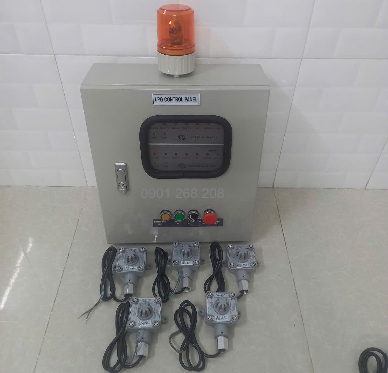 Tủ báo rò rỉ gas tự động việt nam